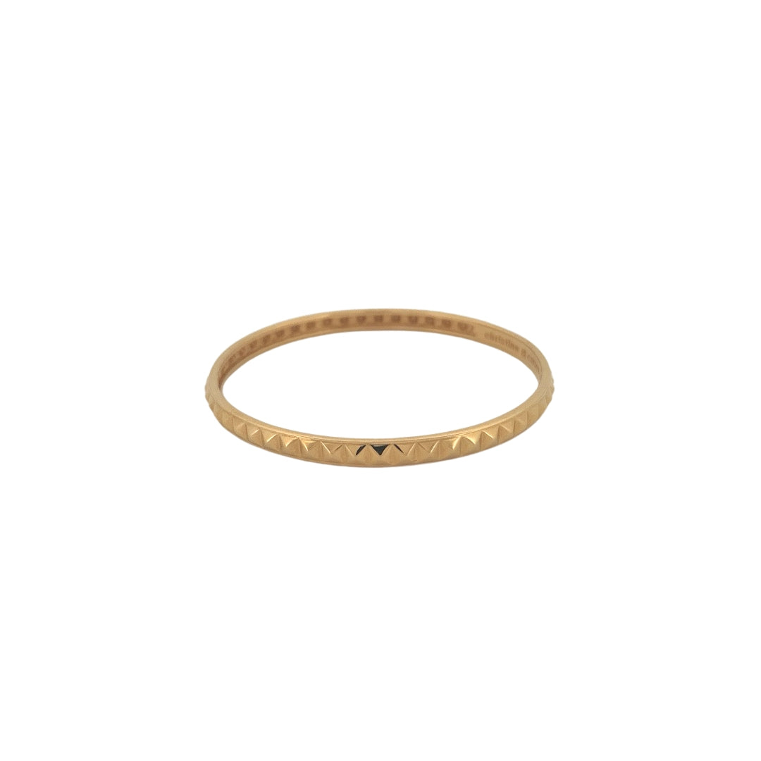 Round Stackable Pyramid Bangles