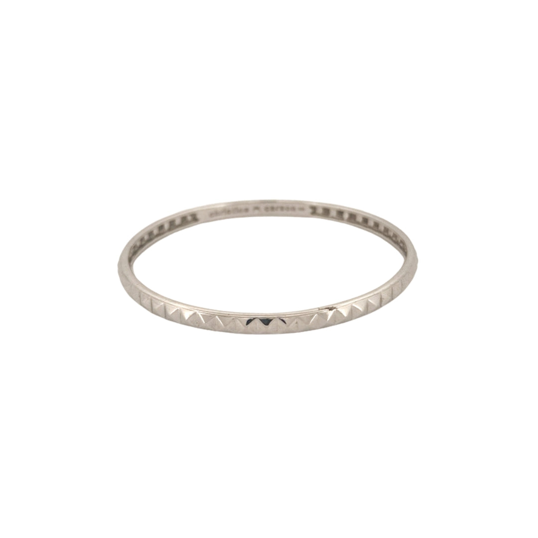 Round Stackable Pyramid Bangles