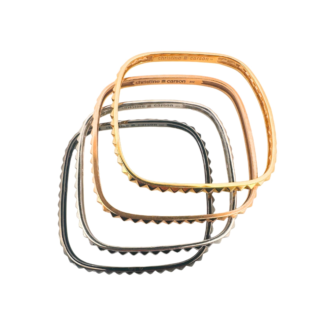 Square Stackable Bangles
