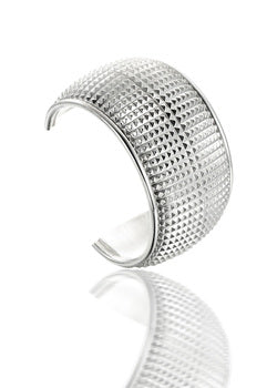 Sterling silver cuff bracelet