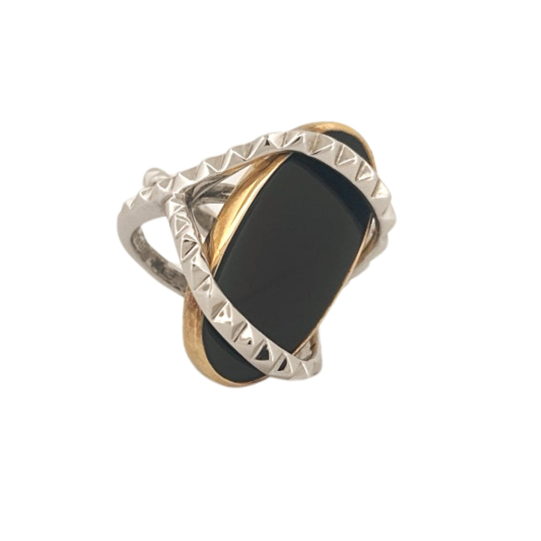 Karma Ring w/ Black Onyx